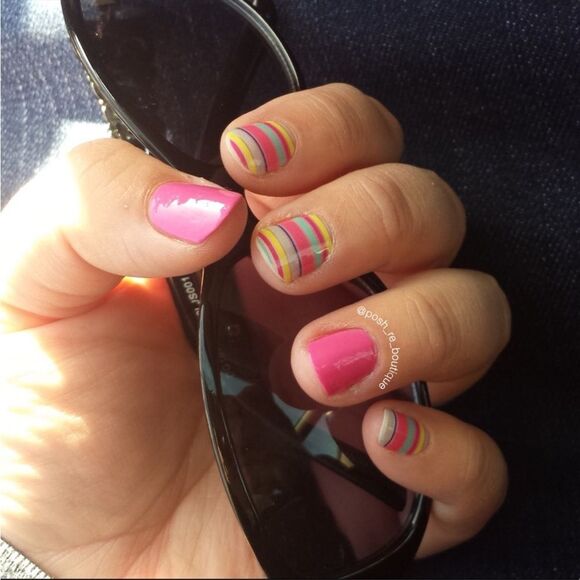 Jamberry Spring Break Full Sheet Nail Wraps 9C94 - Picture 4 of 13